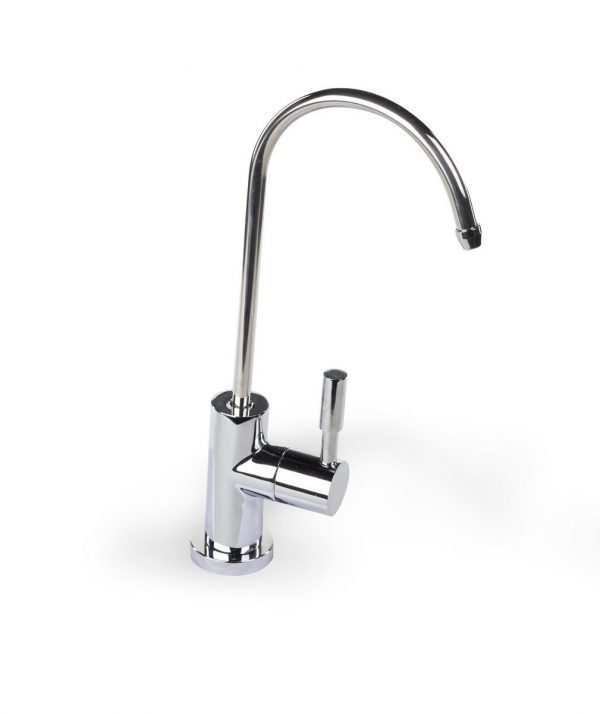 Кран для фильтра с керамическим переключателем F-09-2BC-L silver