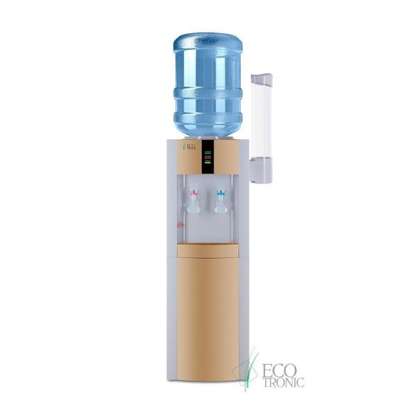 Кулер для воды Ecotronic H1-LCE Gold со шкафчиком