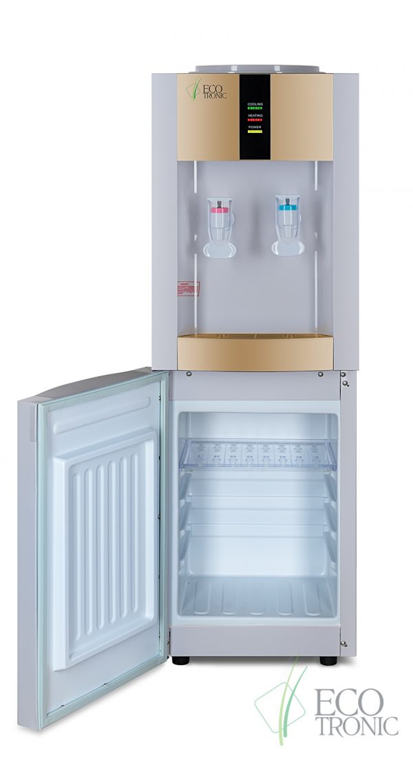 Кулер для воды Ecotronic H1-LCE Gold со шкафчиком — изображение 5