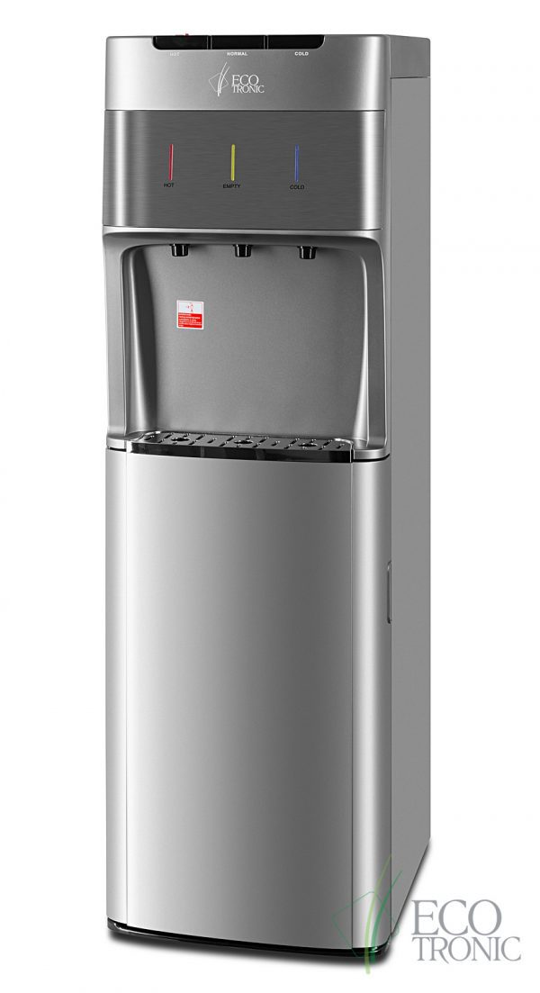 Кулер с нижней загрузкой бутыли Ecotronic M30-LXE silver+SS — изображение 14