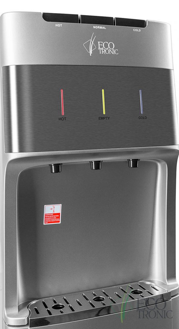 Кулер с нижней загрузкой бутыли Ecotronic M30-LXE silver+SS — изображение 7