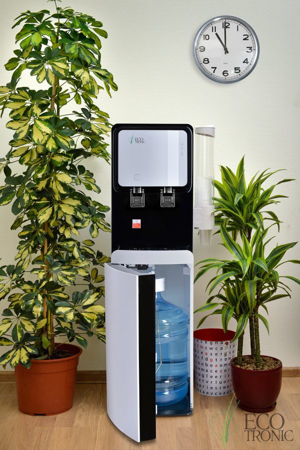 Кулер с нижней загрузкой бутыли Ecotronic M50-LXE white+black — изображение 17