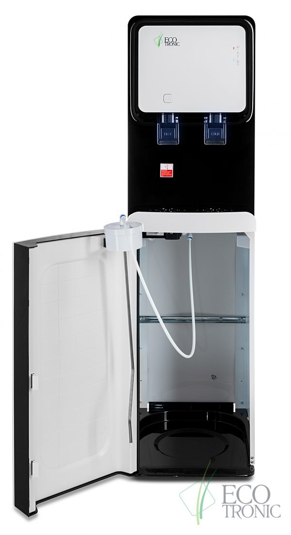 Кулер с нижней загрузкой бутыли Ecotronic M50-LXE white+black — изображение 2