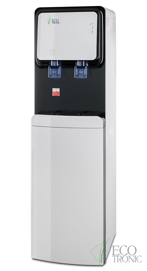 Кулер с нижней загрузкой бутыли Ecotronic M50-LXE white+black — изображение 4