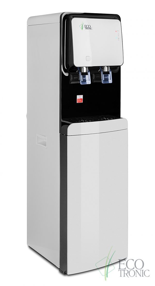 Кулер с нижней загрузкой бутыли Ecotronic M50-LXE white+black — изображение 7