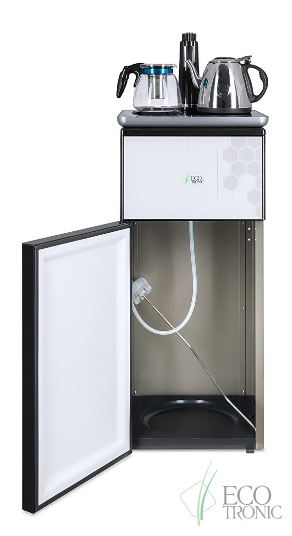 Кулер с чайным столиком Тиабар Ecotronic TB1-LE silver — изображение 4