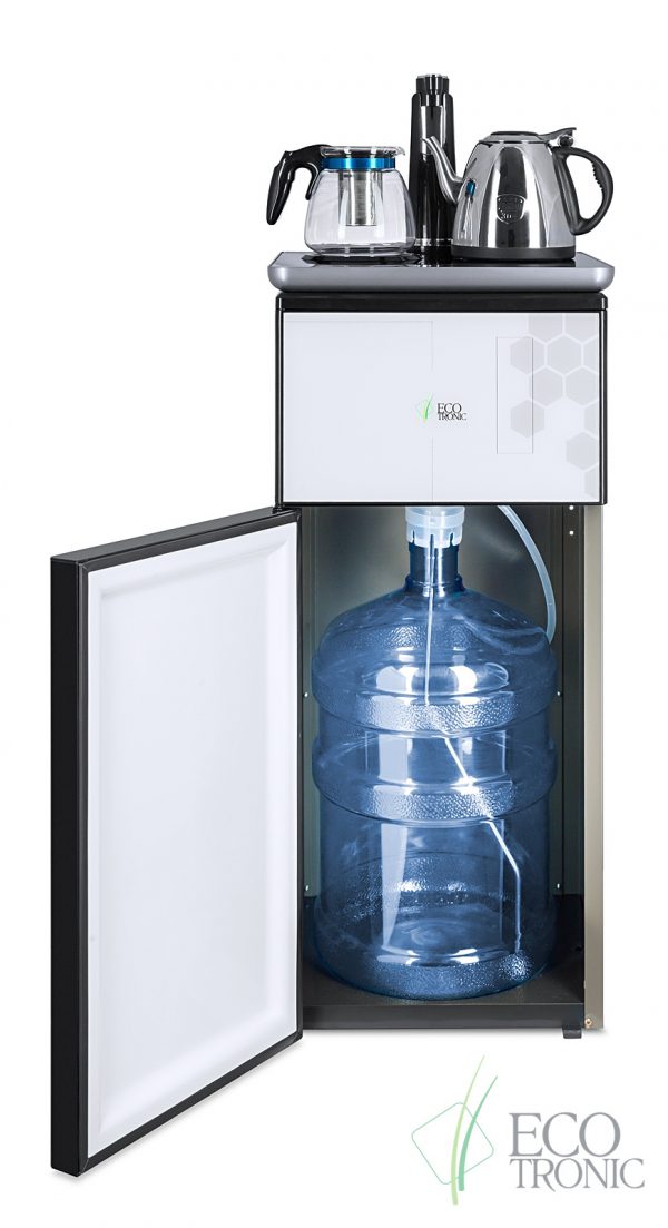 Кулер с чайным столиком Тиабар Ecotronic TB1-LE silver — изображение 9