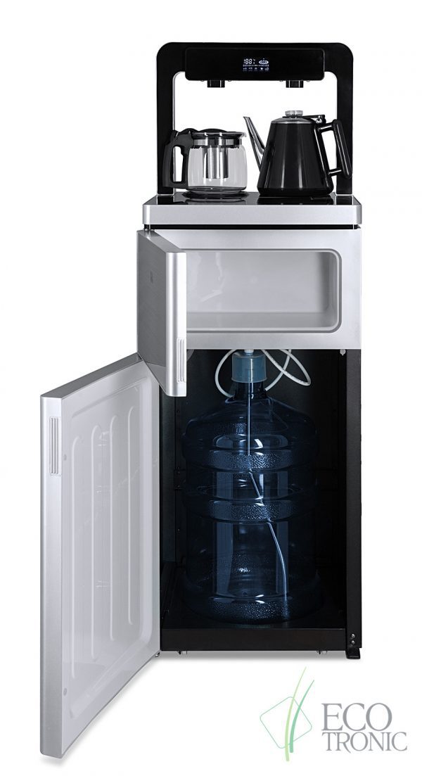 Кулер с чайным столиком Тиабар Ecotronic TB6-LE silver — изображение 3