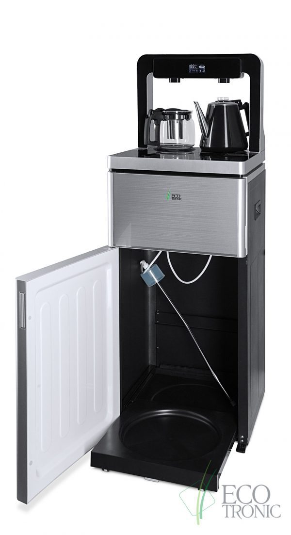 Кулер с чайным столиком Тиабар Ecotronic TB6-LE silver — изображение 4