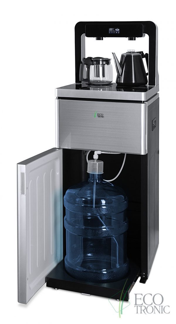 Кулер с чайным столиком Тиабар Ecotronic TB6-LE silver — изображение 5