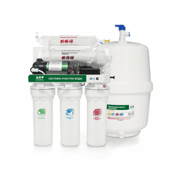 RO-FILTER SYSTEM Raifil B3LS3 5-тистадийная система очистки воды на основе обратного осмоса